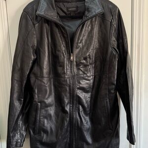 Danier Black Leather Jacket - NWOT